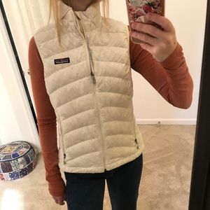 White Patagonia Vest